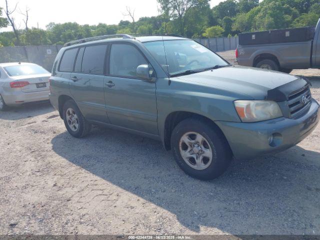  Salvage Toyota Highlander