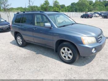  Salvage Toyota Highlander