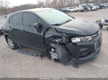  Salvage Chevrolet Trax