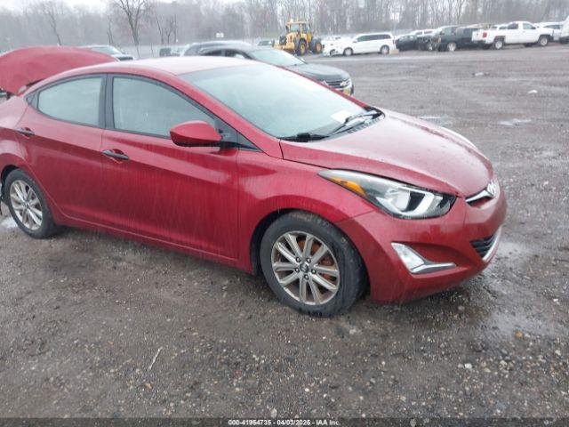  Salvage Hyundai ELANTRA