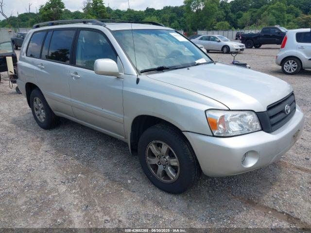  Salvage Toyota Highlander