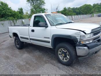  Salvage Chevrolet Silverado 2500
