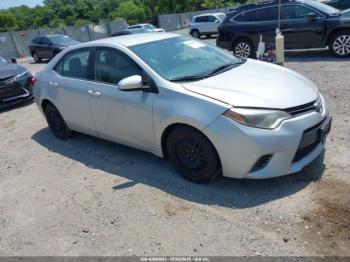  Salvage Toyota Corolla