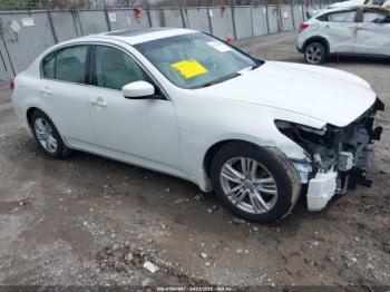  Salvage INFINITI G25