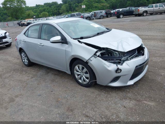  Salvage Toyota Corolla