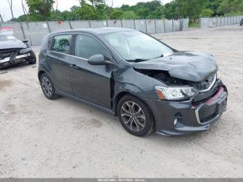  Salvage Chevrolet Sonic