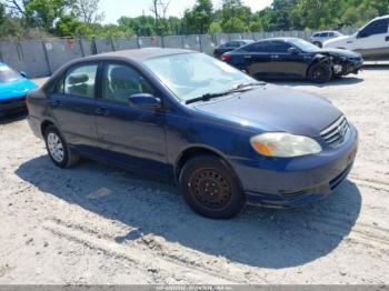  Salvage Toyota Corolla