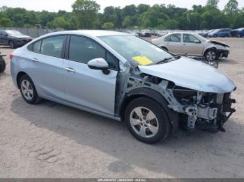  Salvage Chevrolet Cruze