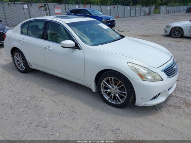  Salvage INFINITI G37x