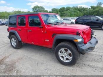  Salvage Jeep Wrangler