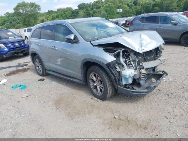  Salvage Toyota Highlander