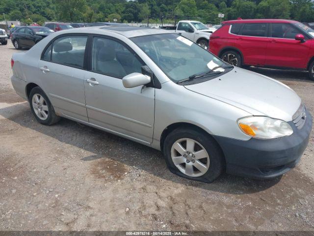  Salvage Toyota Corolla