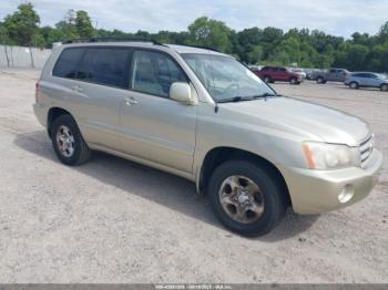  Salvage Toyota Highlander