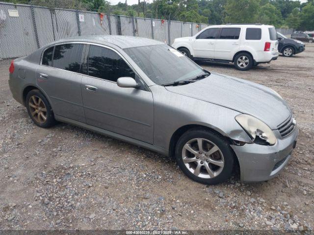  Salvage INFINITI G35x