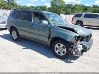 Salvage Toyota Highlander