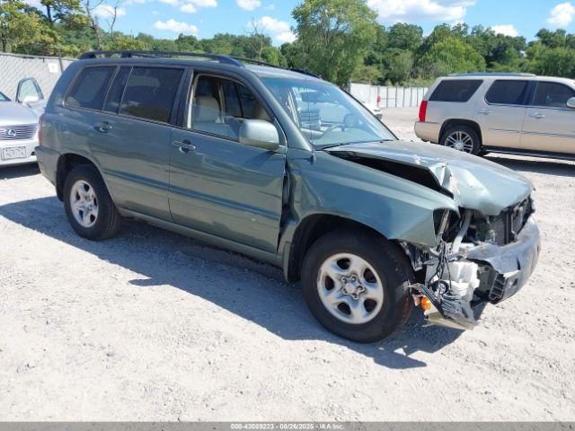  Salvage Toyota Highlander