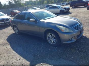  Salvage INFINITI G25x