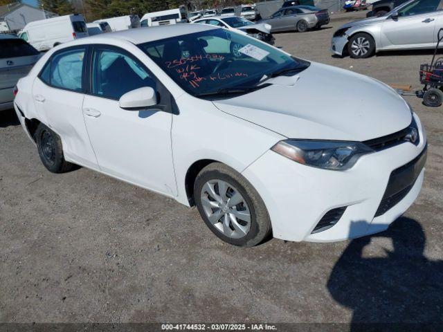  Salvage Toyota Corolla