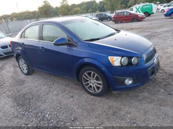  Salvage Chevrolet Sonic