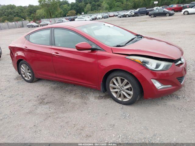  Salvage Hyundai ELANTRA