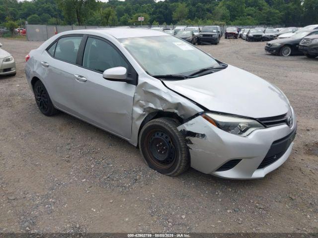 Salvage Toyota Corolla