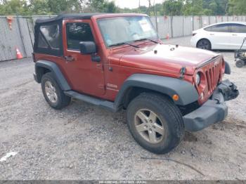 Salvage Jeep Wrangler