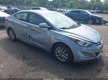  Salvage Hyundai ELANTRA