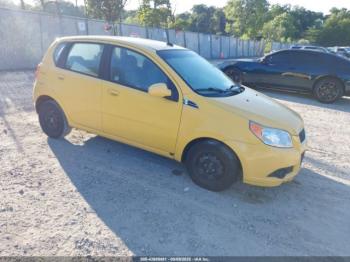  Salvage Chevrolet Aveo