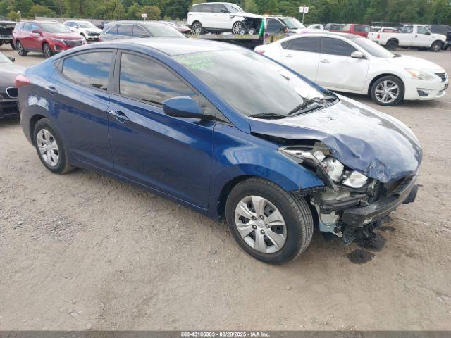  Salvage Hyundai ELANTRA