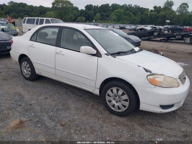  Salvage Toyota Corolla