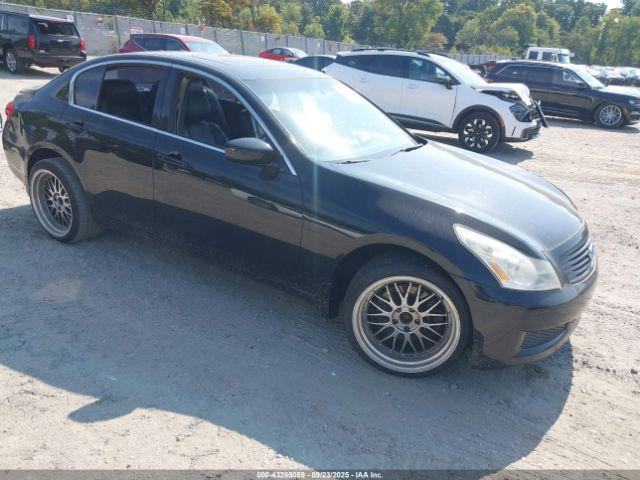  Salvage INFINITI G37x