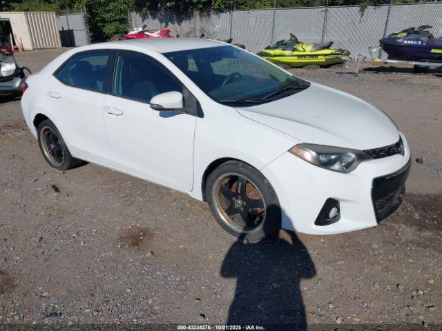  Salvage Toyota Corolla