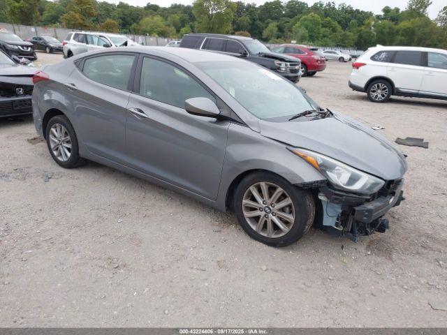  Salvage Hyundai ELANTRA