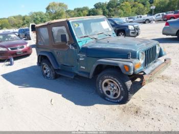  Salvage Jeep Wrangler