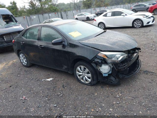  Salvage Toyota Corolla
