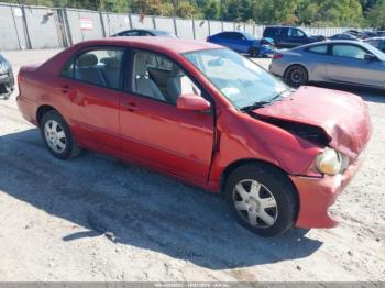  Salvage Toyota Corolla