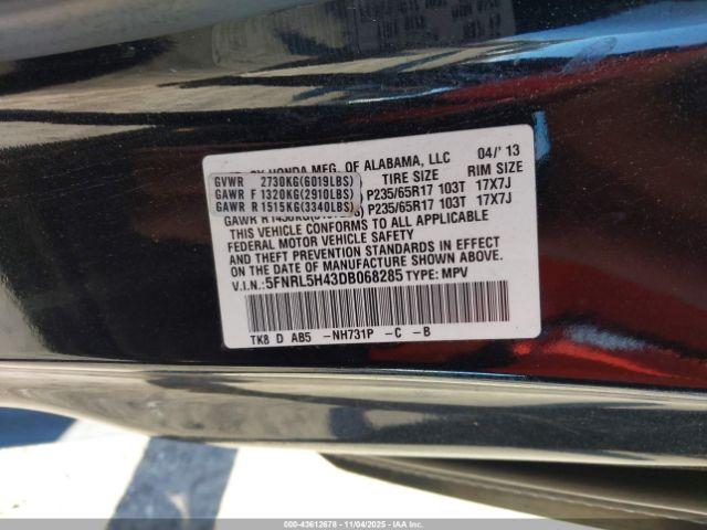 Honda Odyssey Ex Image 12