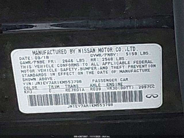 INFINITI Q50 3.0t Luxe Image 8