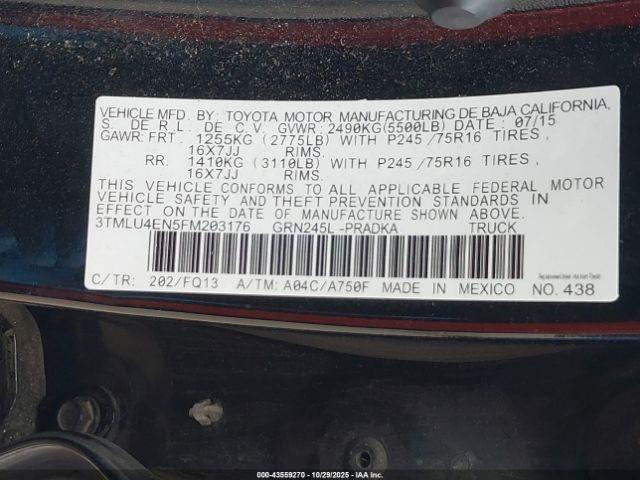 Toyota Tacoma Base V6 Image 9