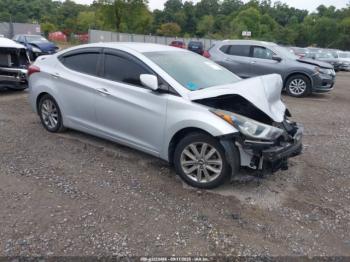  Salvage Hyundai ELANTRA