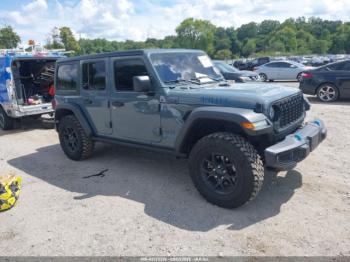  Salvage Jeep Wrangler