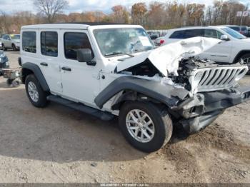  Salvage Jeep Wrangler