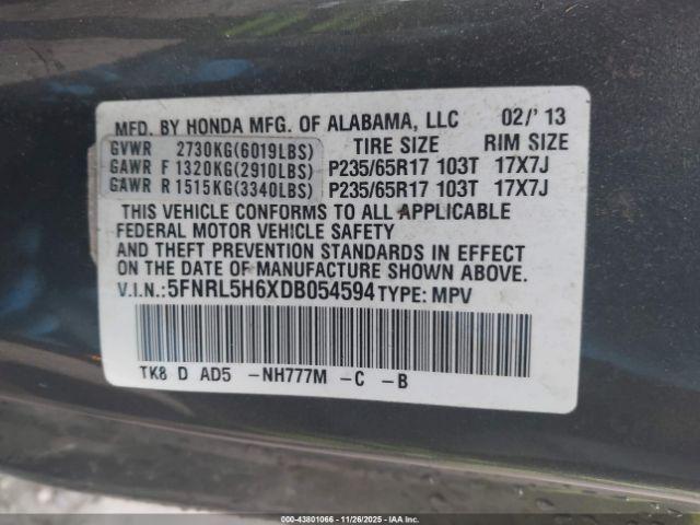 Honda Odyssey Ex-l Image 9
