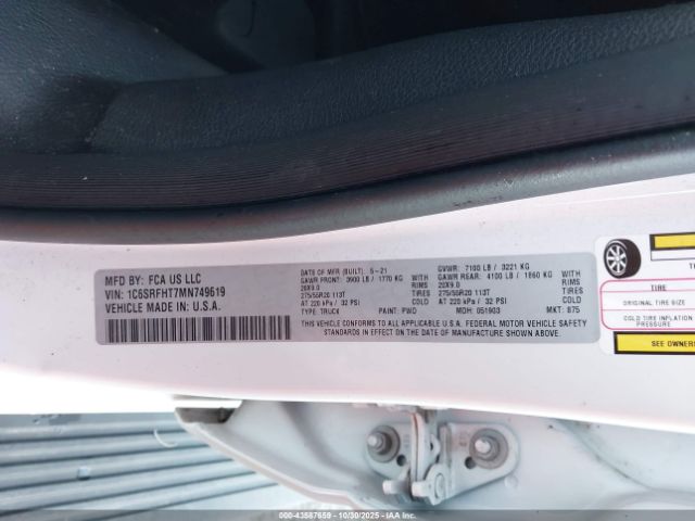 Ram 1500 Limited  4x4 5'7 Box Image 10