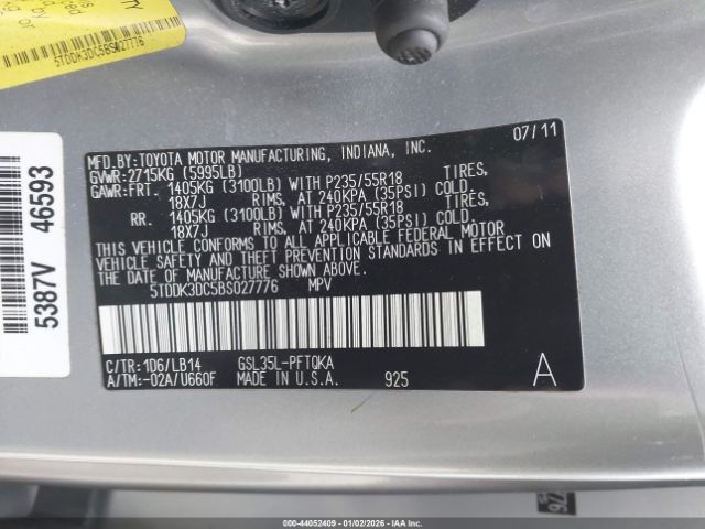 Toyota Sienna Xle Image 12