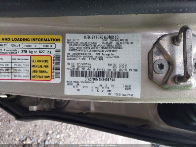 Ford Fusion Se Image 8