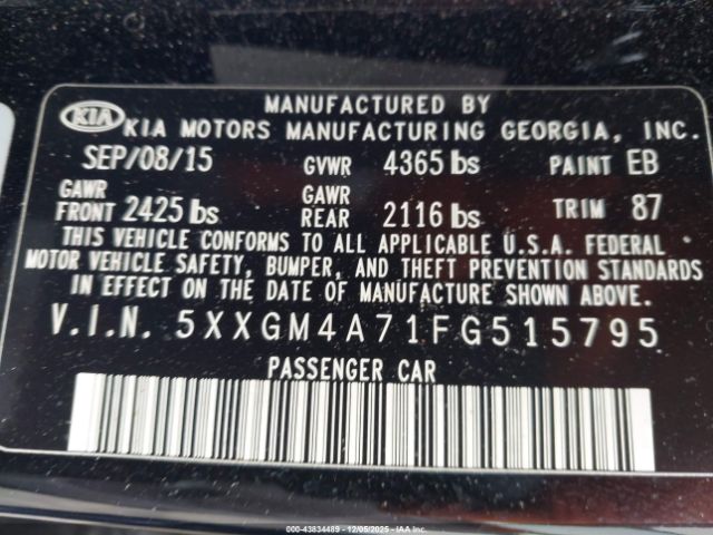 Kia Optima Lx Image 7