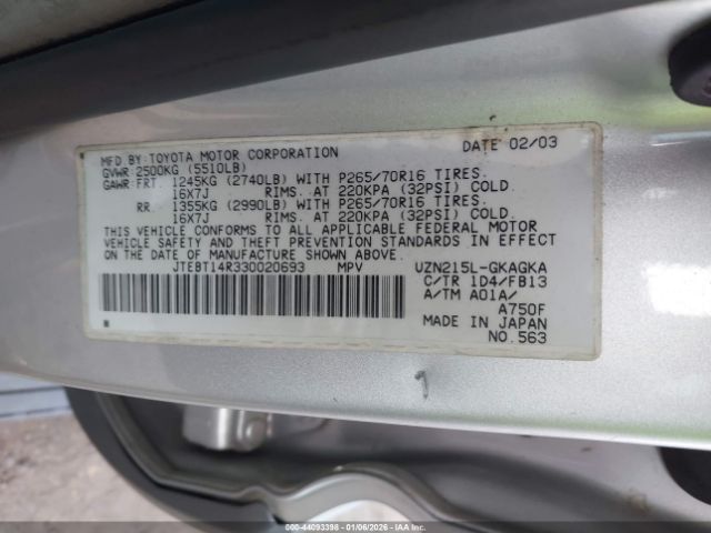 Toyota 4Runner Sr5 Sport V8 Image 5