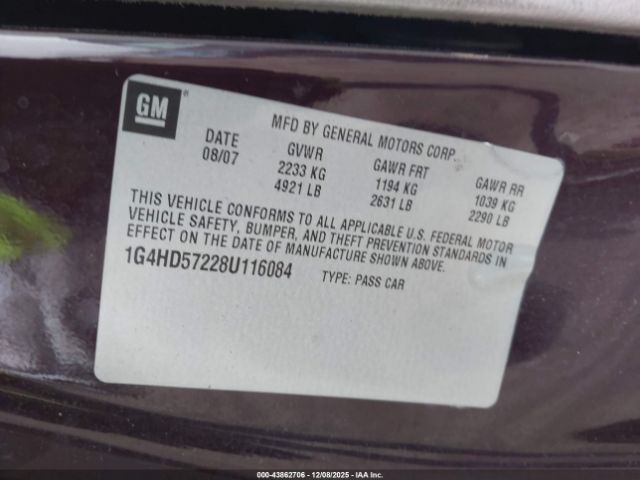 Buick Lucerne Cxl Image 13