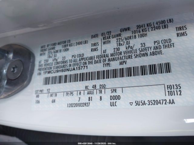 Ford Escape Sel Image 2